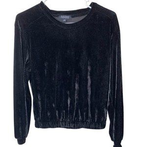 NWT Nordstrom La La Land Creative Co Velvet Soft Elastic Waist Top